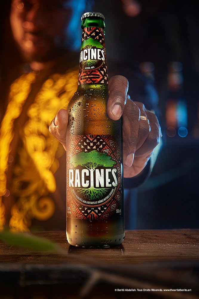 Packshot Bouteille Racine.© Berité Abdallah