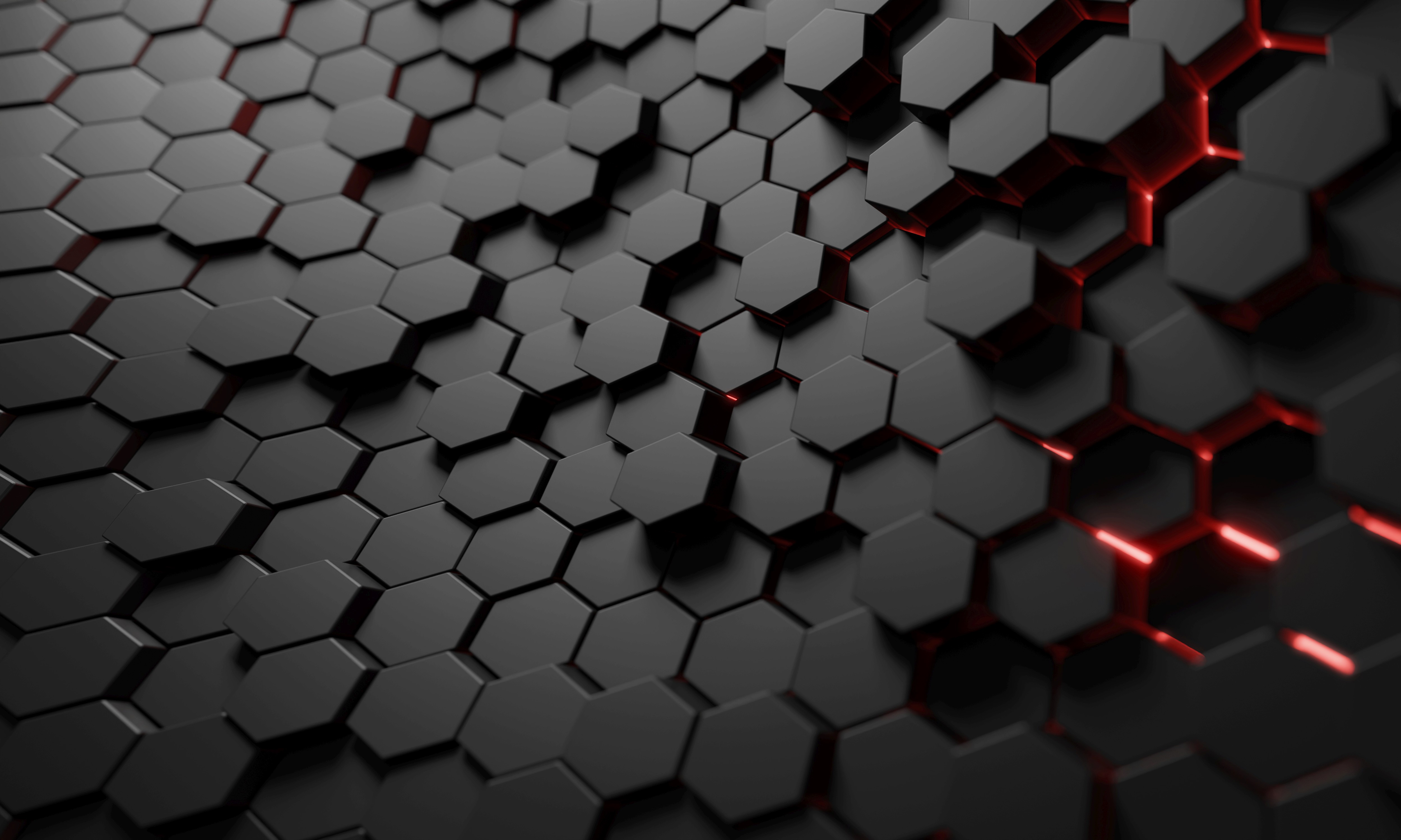 Black and white wave