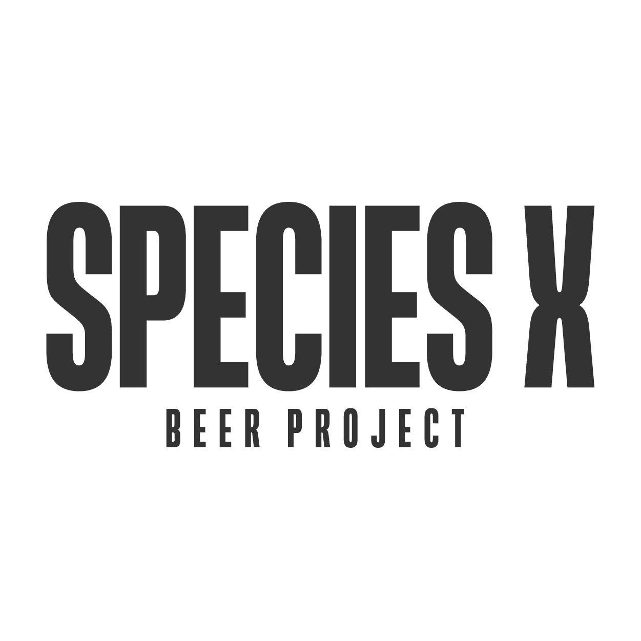 Species X Beer Project Wordmark