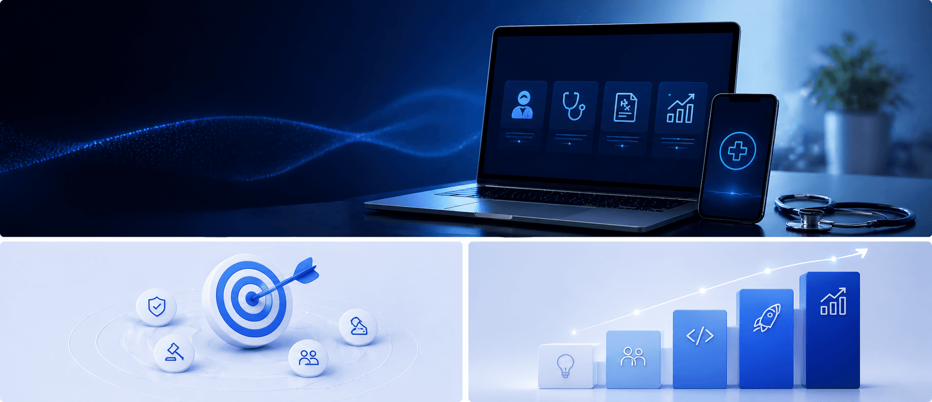 blue orange and yellow wallpaper