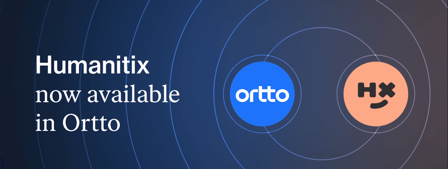 Humanitix now available in Ortto