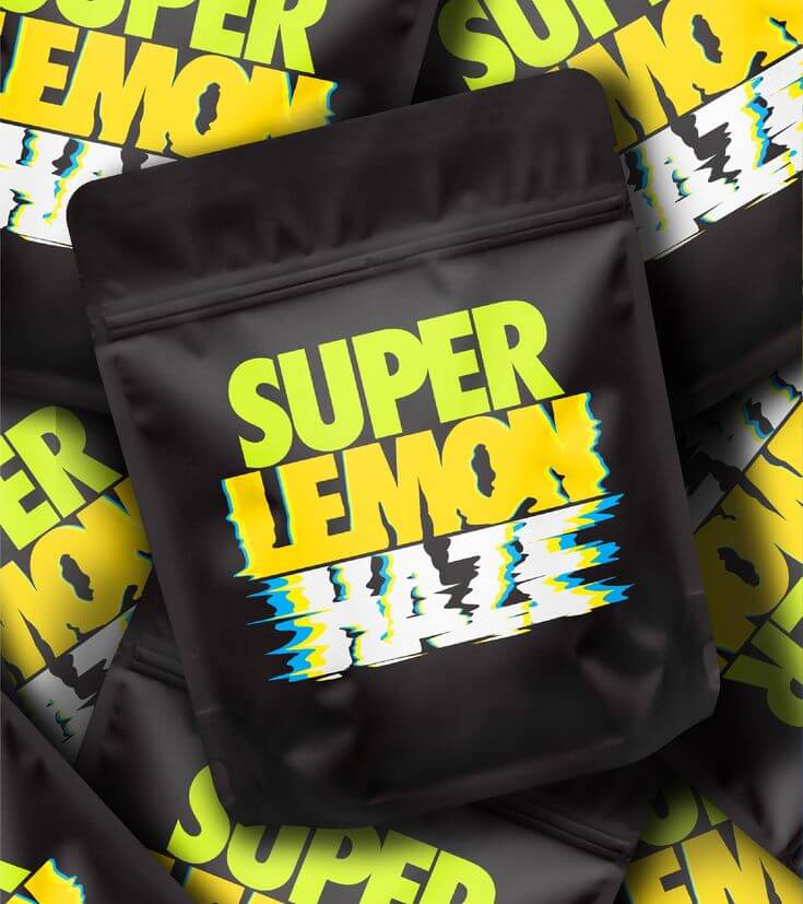 label design + mockup (Illustrator, Photoshop)