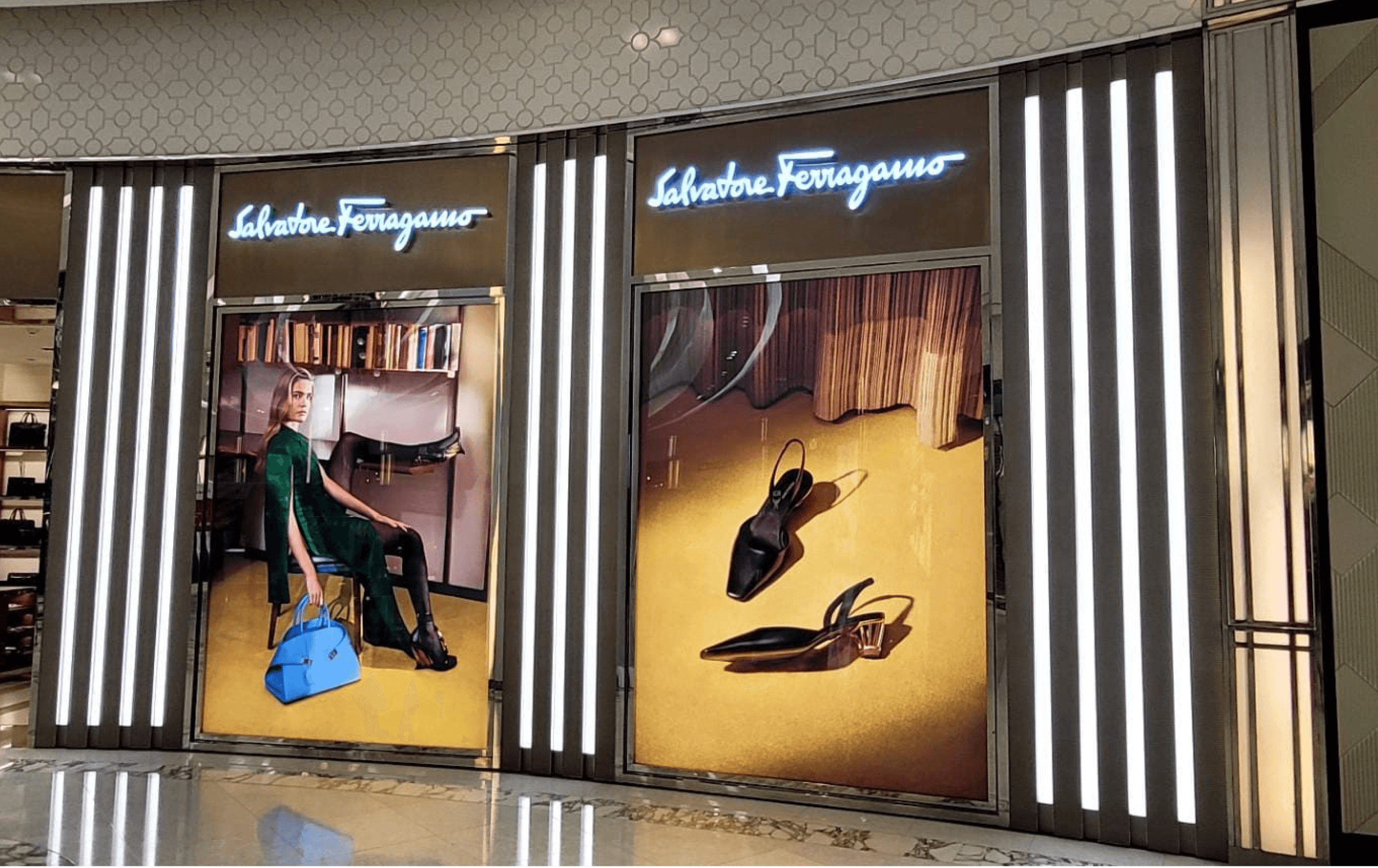 งานพิมพ์ lightbox คุณภาพสูงหน้าร้าน Brand name โดย Prodecal