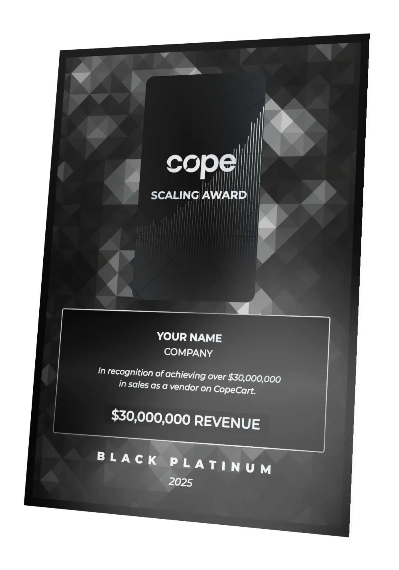 Award cover