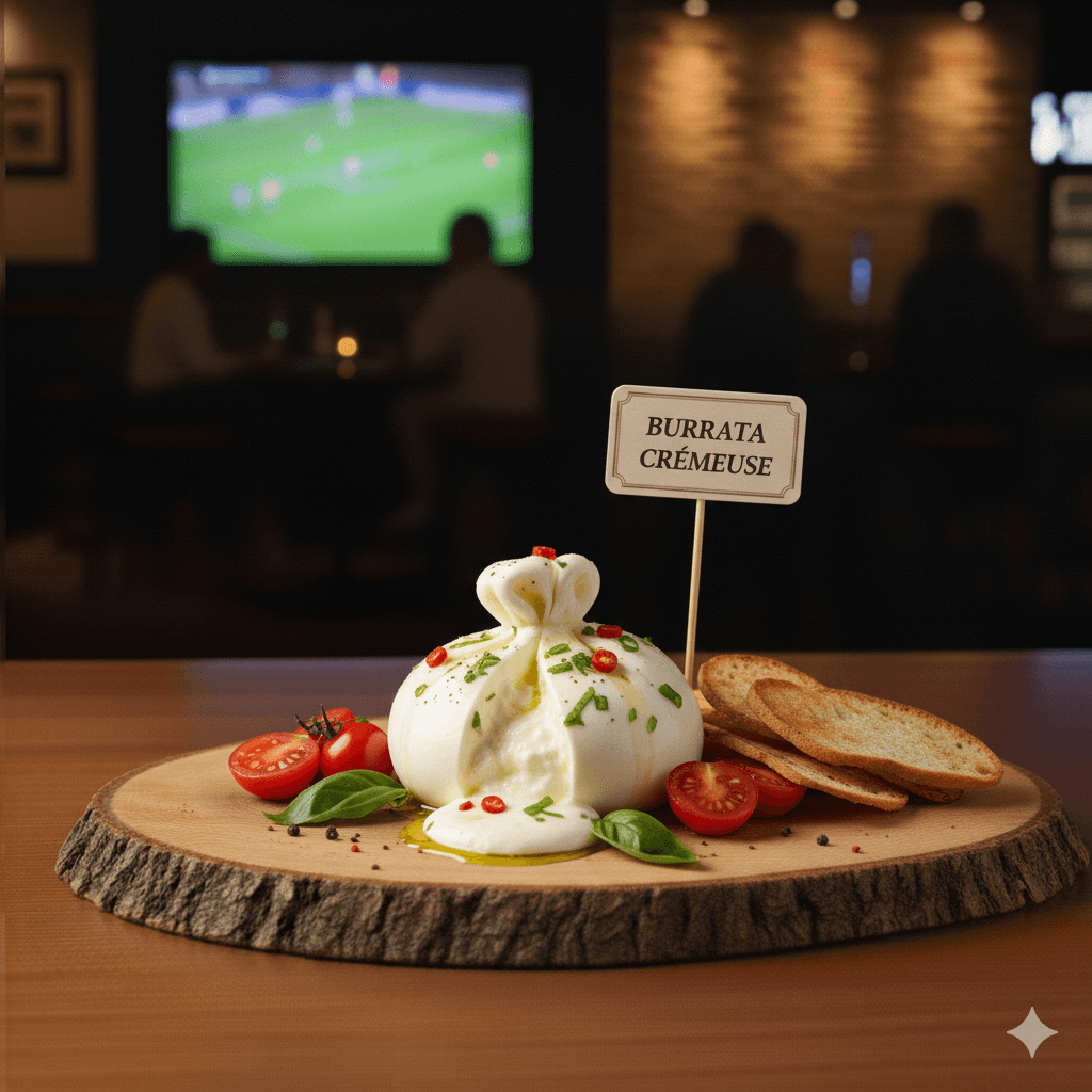 Burrata crémeuse Half Time
