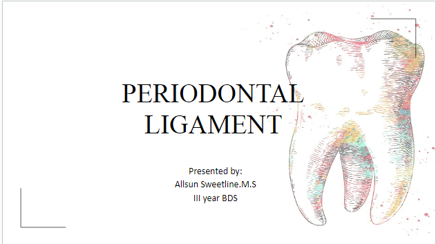 Periodontal ligament image