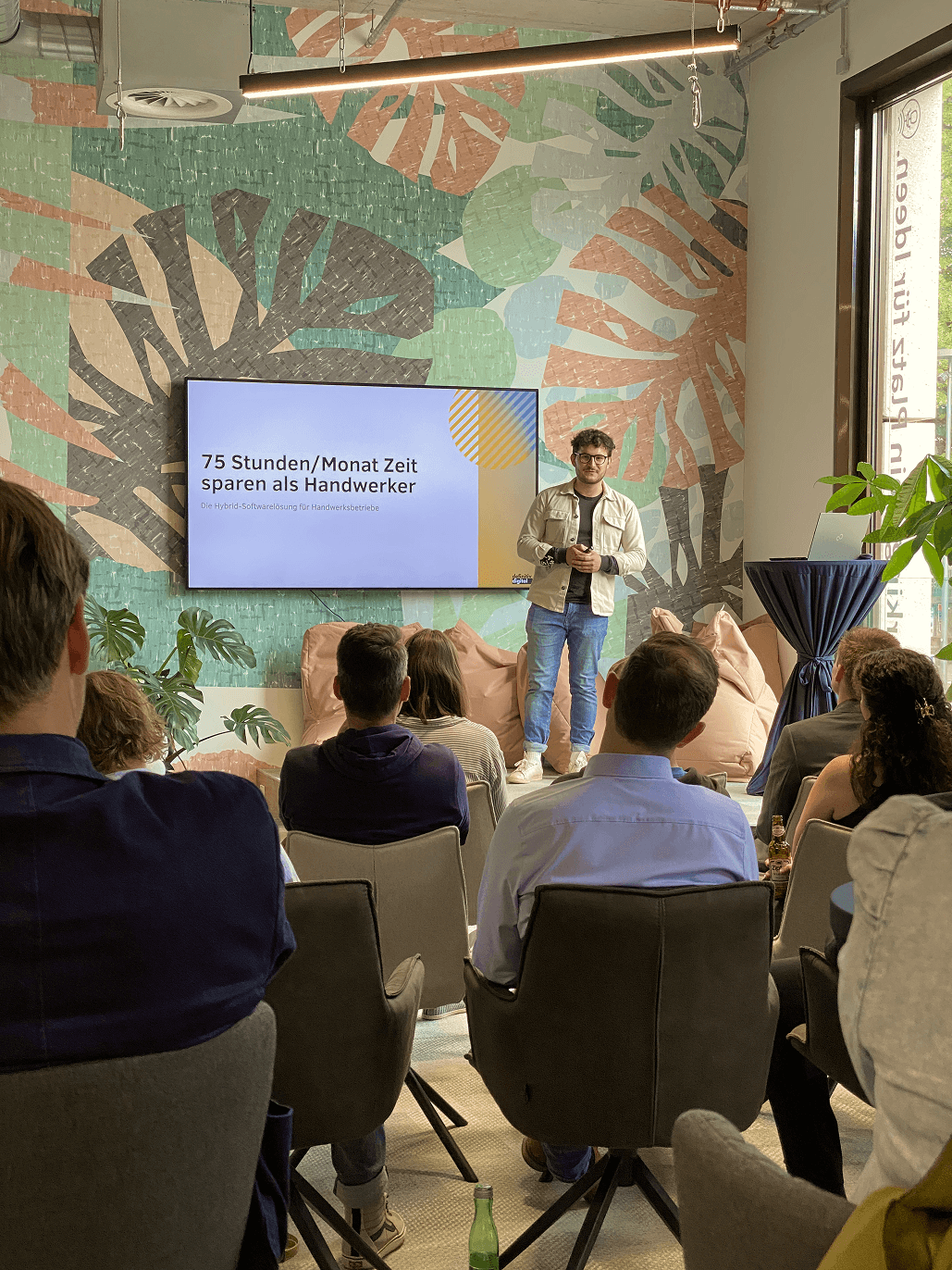 Vortrag vor Handwerksbetrieben