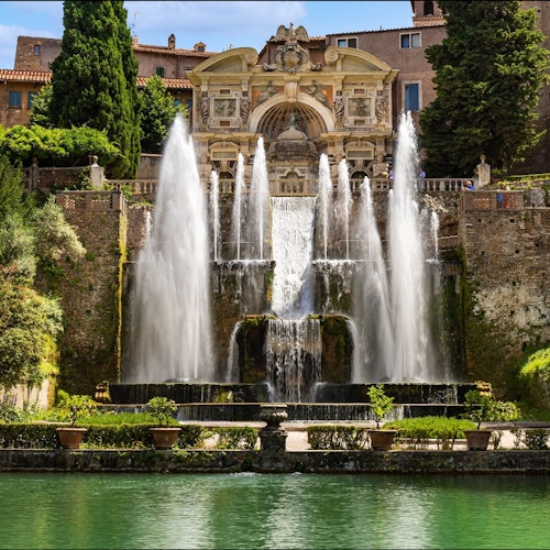 Billet d'entrée pour la Villa D'Este à Tivoli