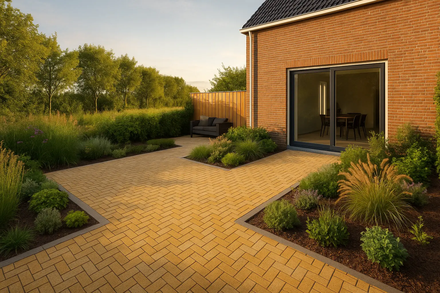 Zomerachtertuin in Gorredijk