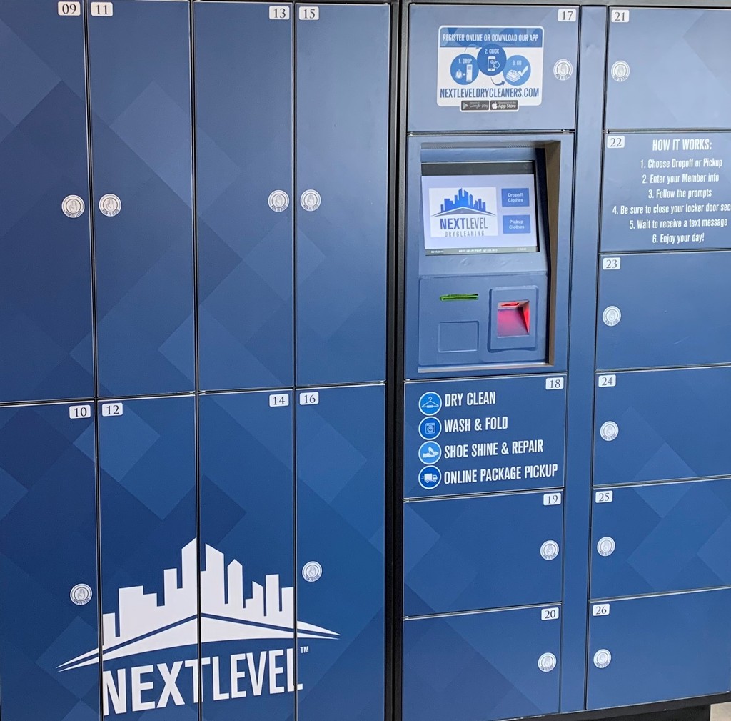 Mextlevel Smart Locker Dry Cleaner