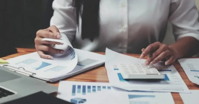 Business department spread background