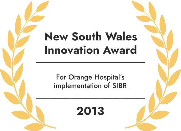 Award scroll New South Wales Innovation Award 2013