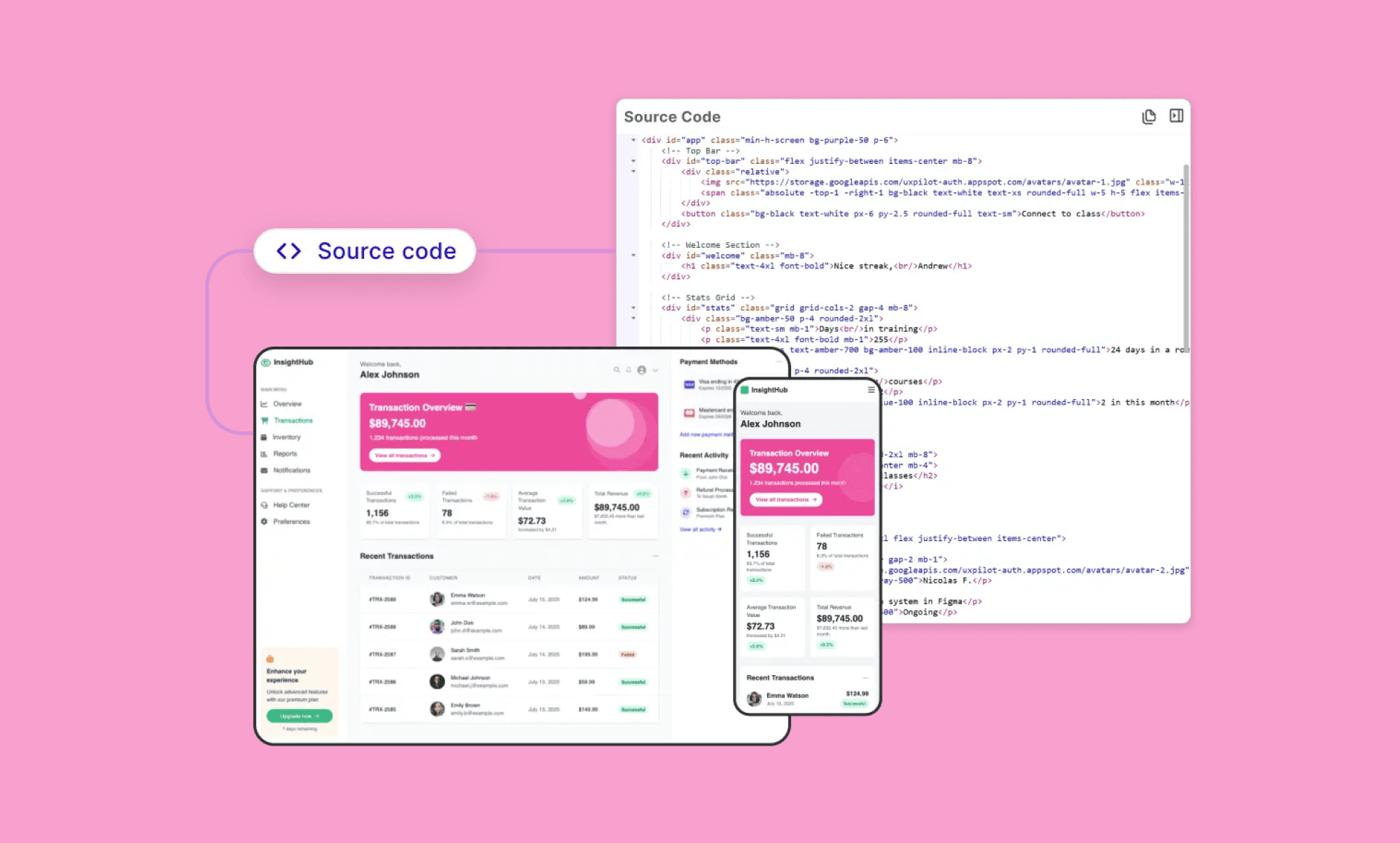 UX Pilot AI prototype software