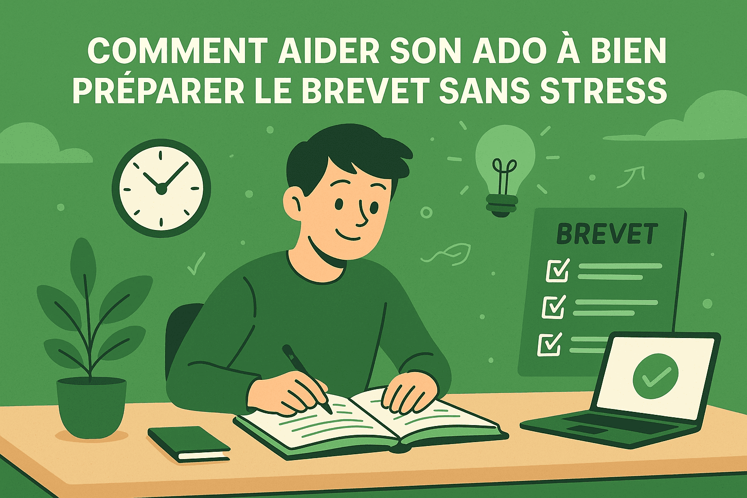 Comment aider ton ado à bien préparer le brevet sans stress avec Koro AI