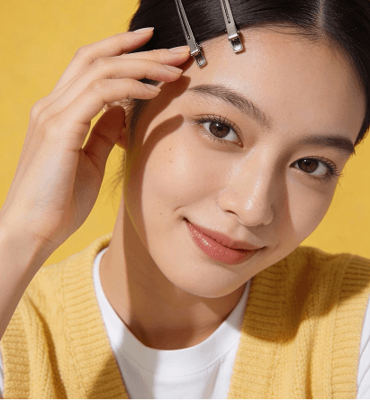 a model showcasing a product