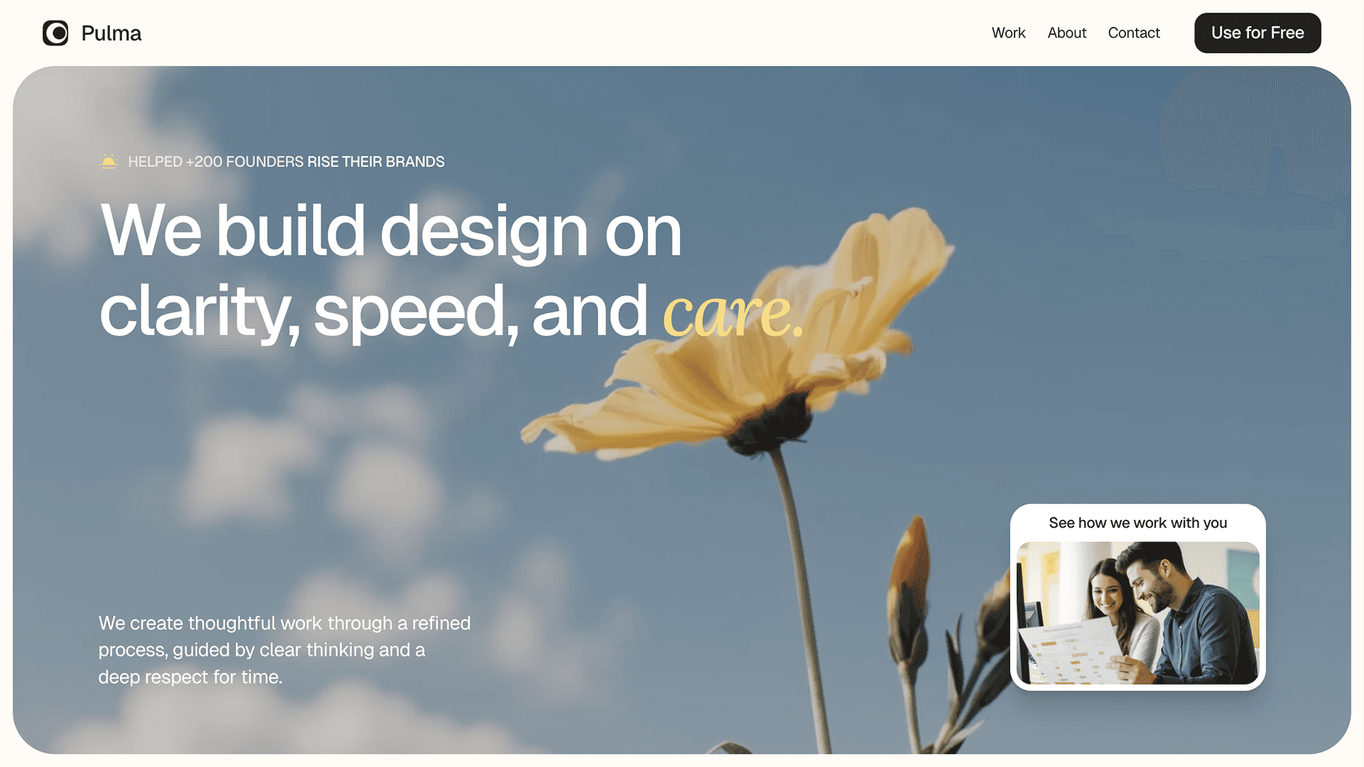 Pulma Framer template