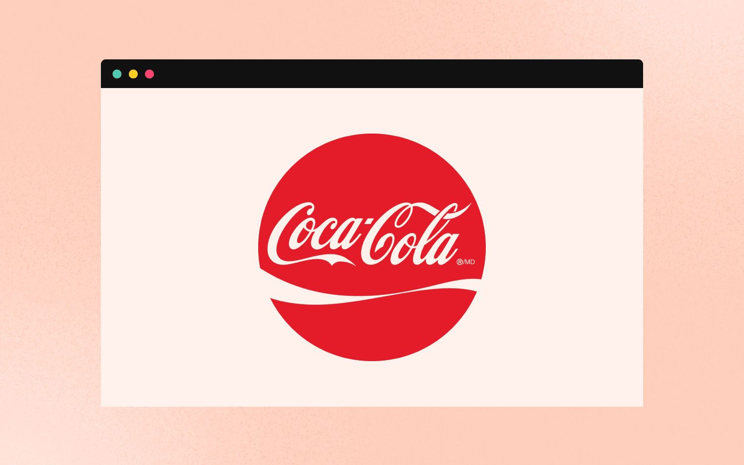 Coca Cola brand logo