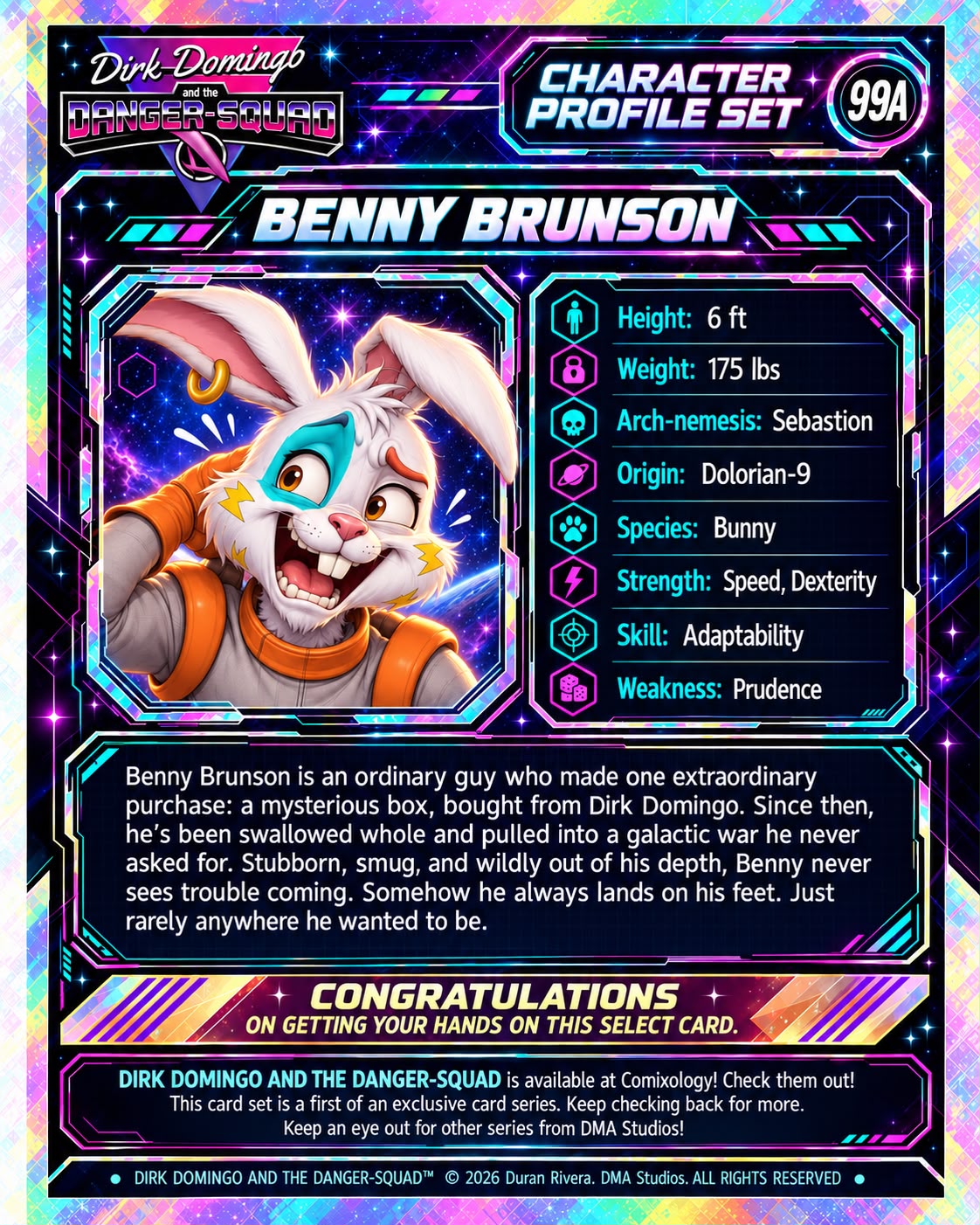 Benny Brunson card back