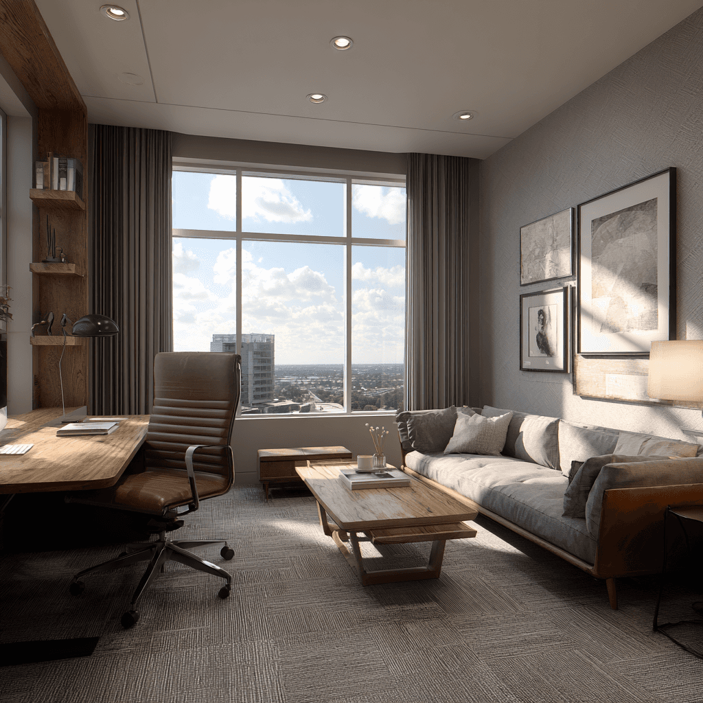 Image of Bright modern foyer