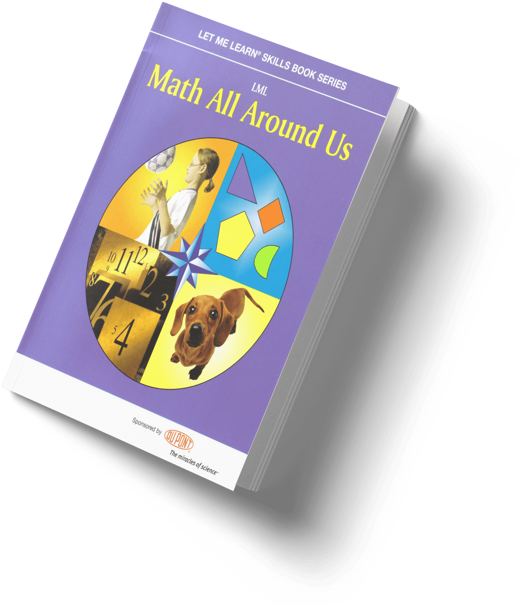 Math All Around Us book cover | Dr. Christine Johnston | Let Me Learn