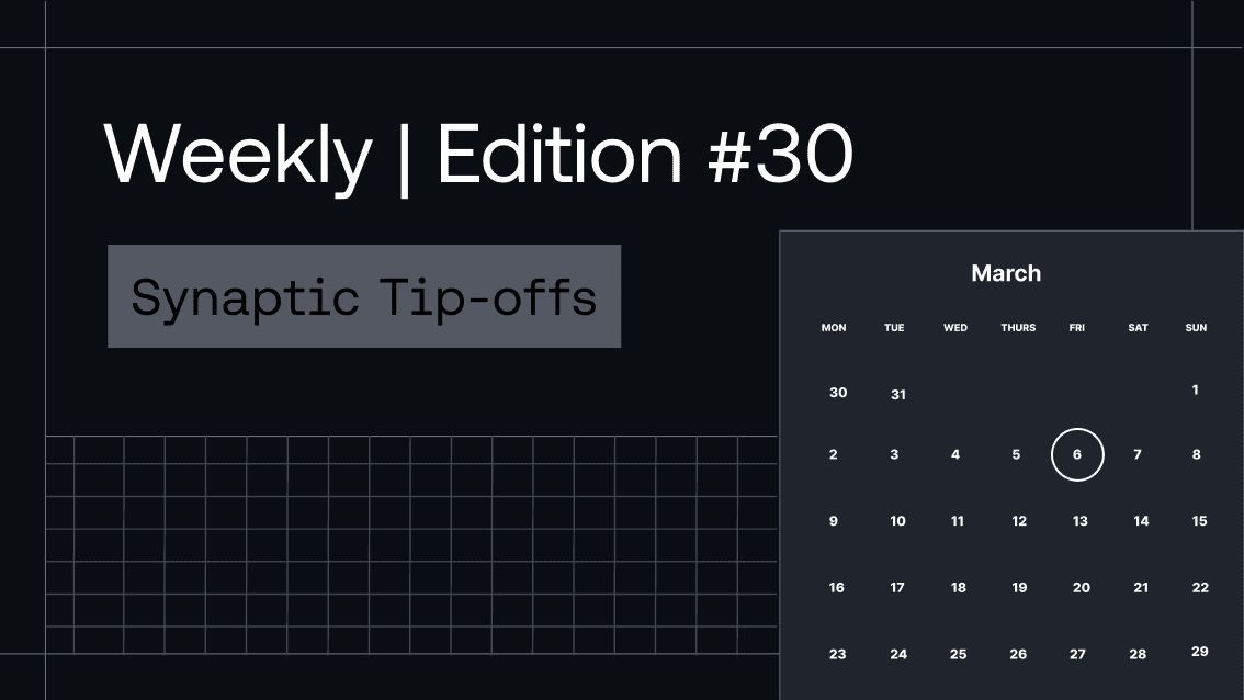 Tip-Offs by Synaptic
