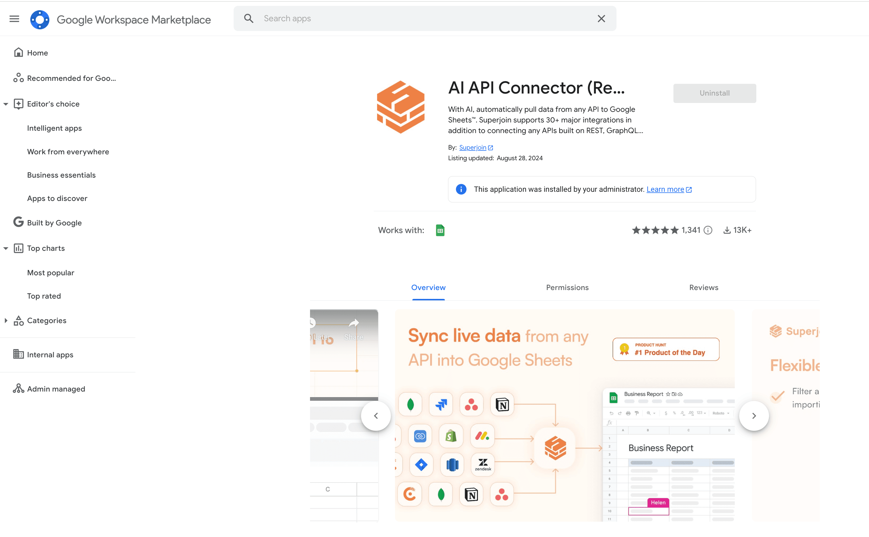 api connector of Superjoin