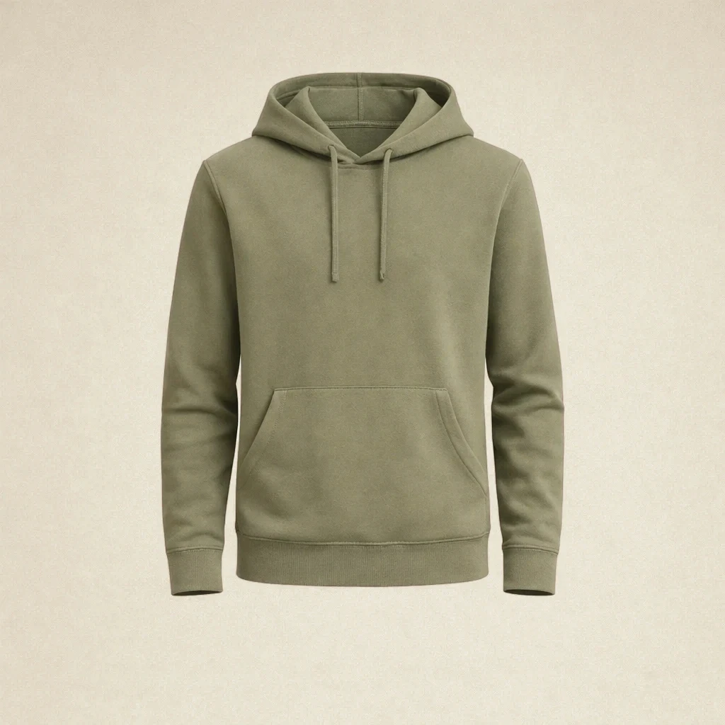 Smart Hoodie in Olive Fog