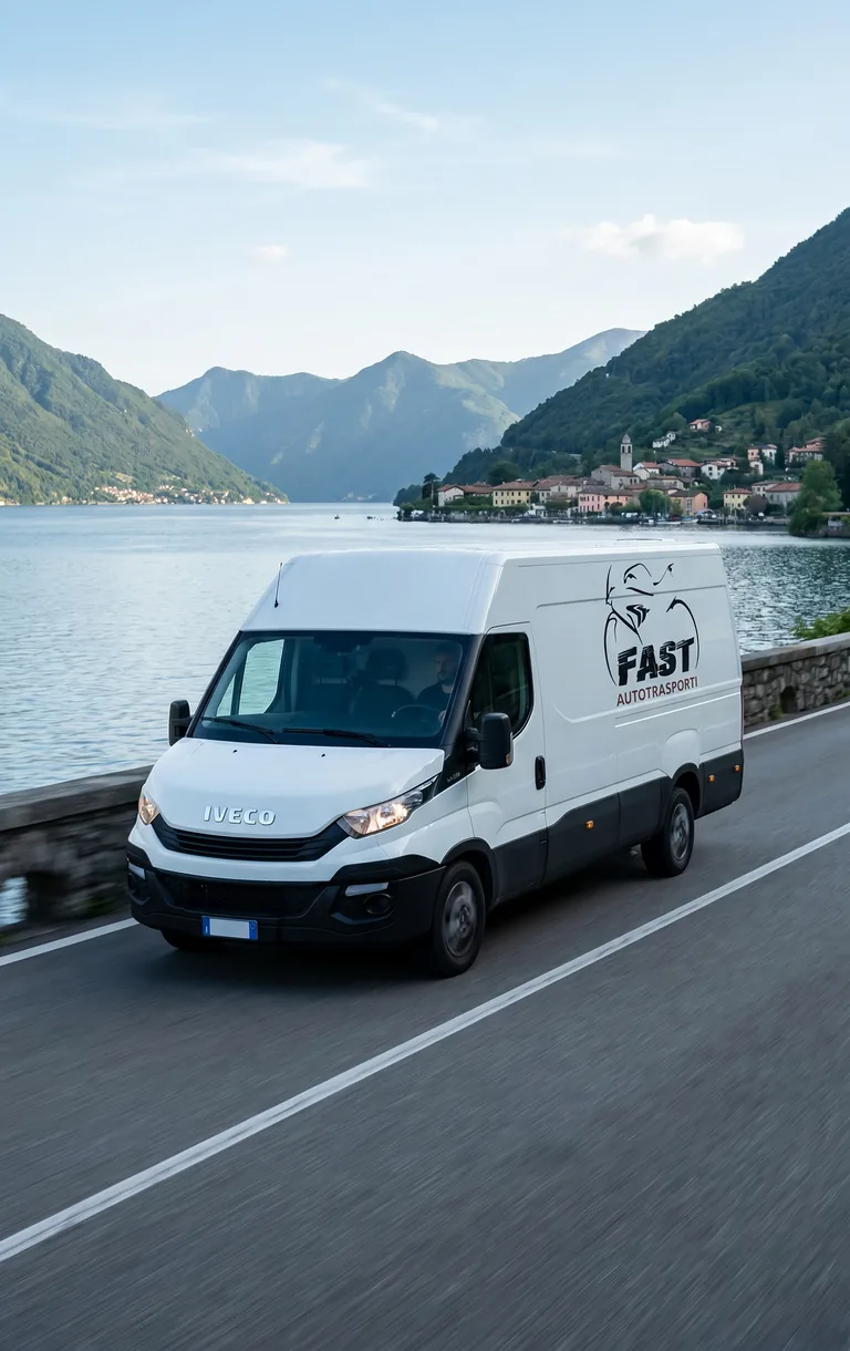 Furgone FAST per trasporto moto a Brescia