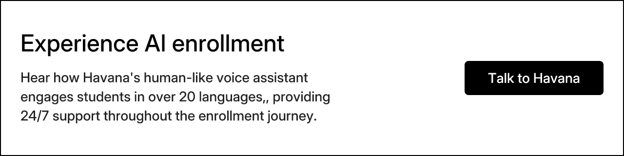 Experience AI enrollment