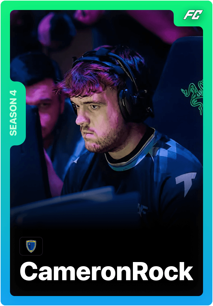 CameronRock FC esports competitor in 1v1Me FC live staking league