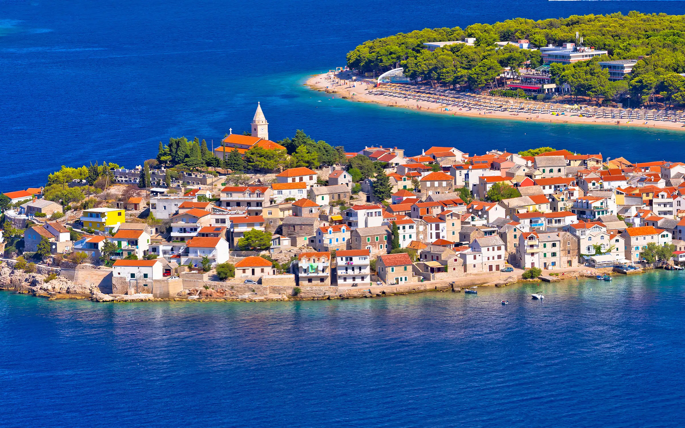 Vi seiler innom Primošten på sykkelcruise i Kroatia | Expa Travel