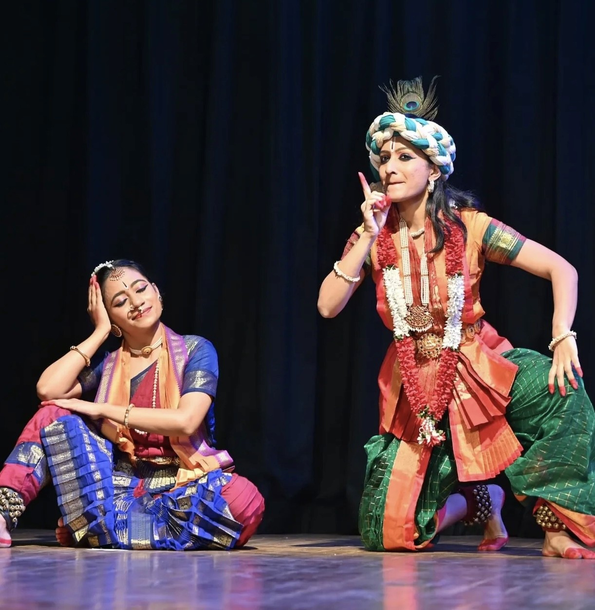 Ranjana, Vaishnavi, kala dhyaana, Pose, Bharathanatyam