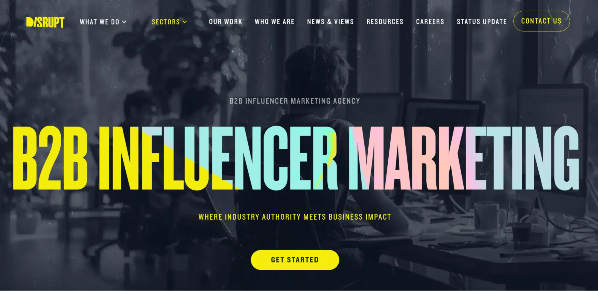 Top B2B Influencer Marketing Agency - Disrupt