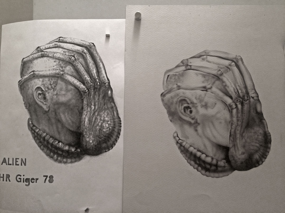 Giger's Alien 78 reproduction work in progress