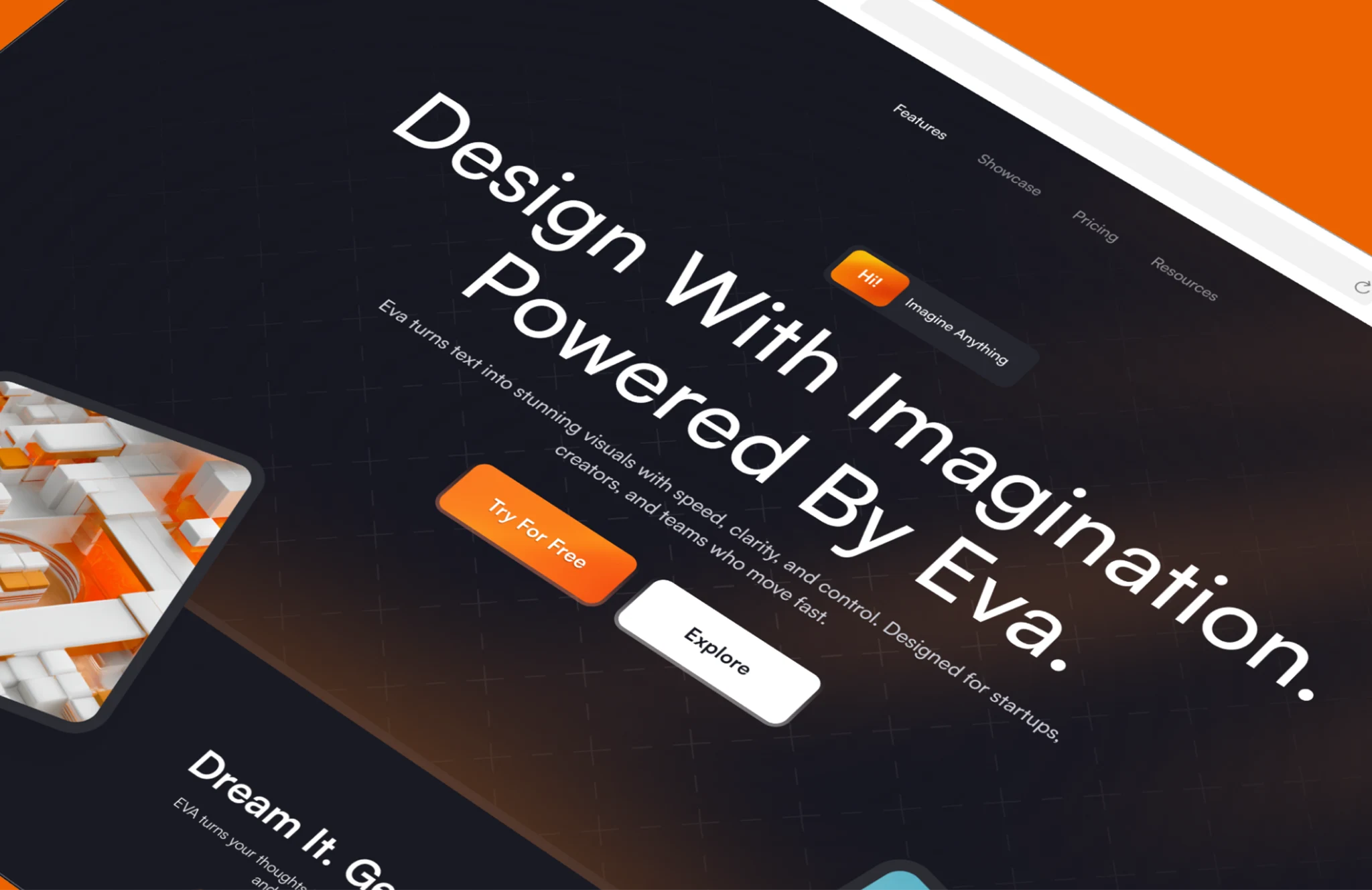 Smart bike landing page design with companion mobile app showcasing ride tracking, performance stats, and modern product UI