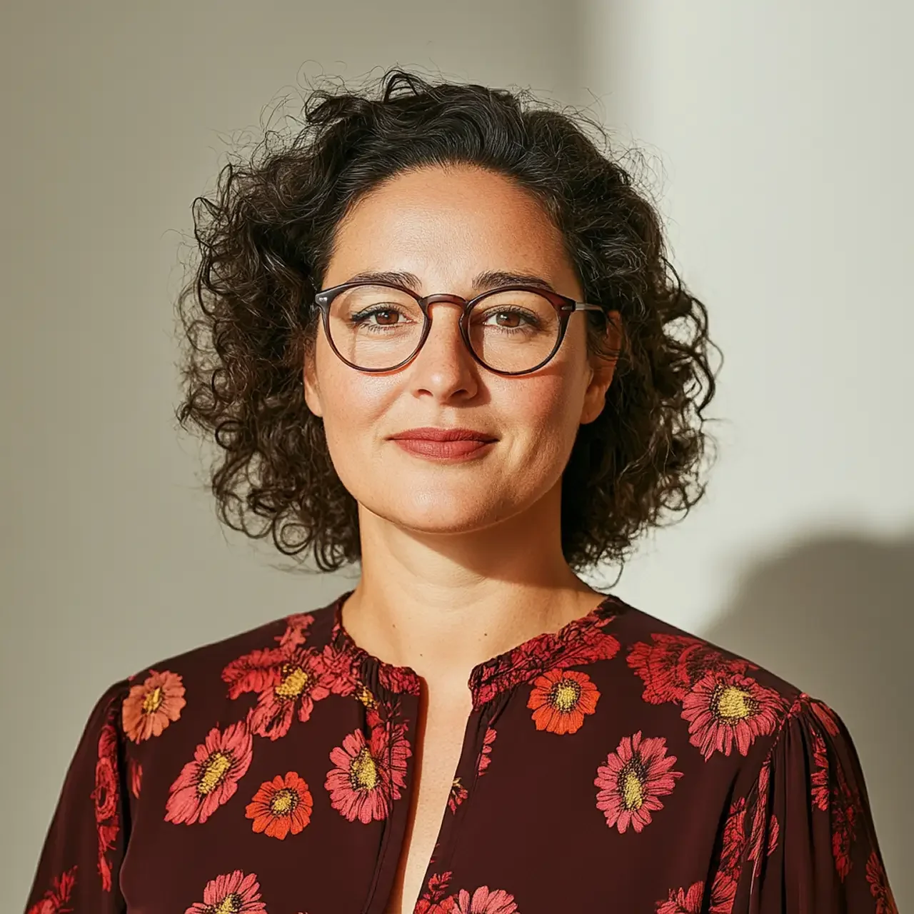 Man with short dark hair wearing a light green shirt, sitting near a window in soft light