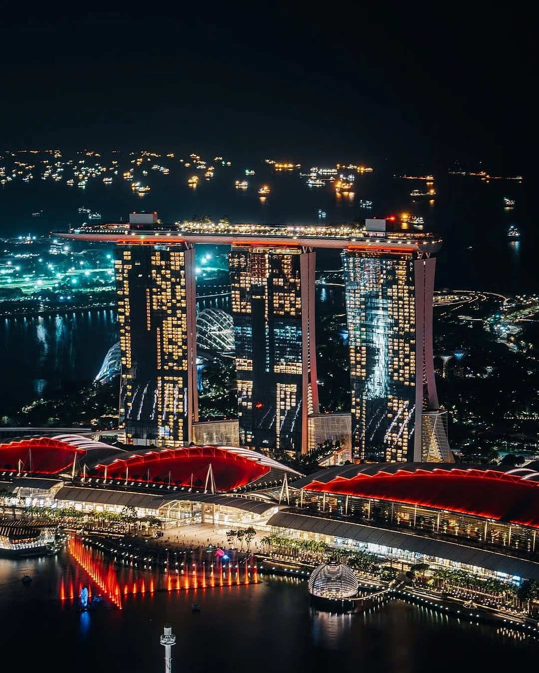 Marina Bay Sands at night