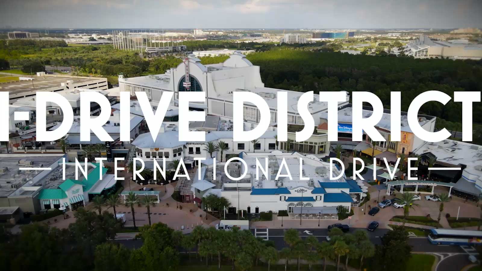 iDrive Distric arial photo. 