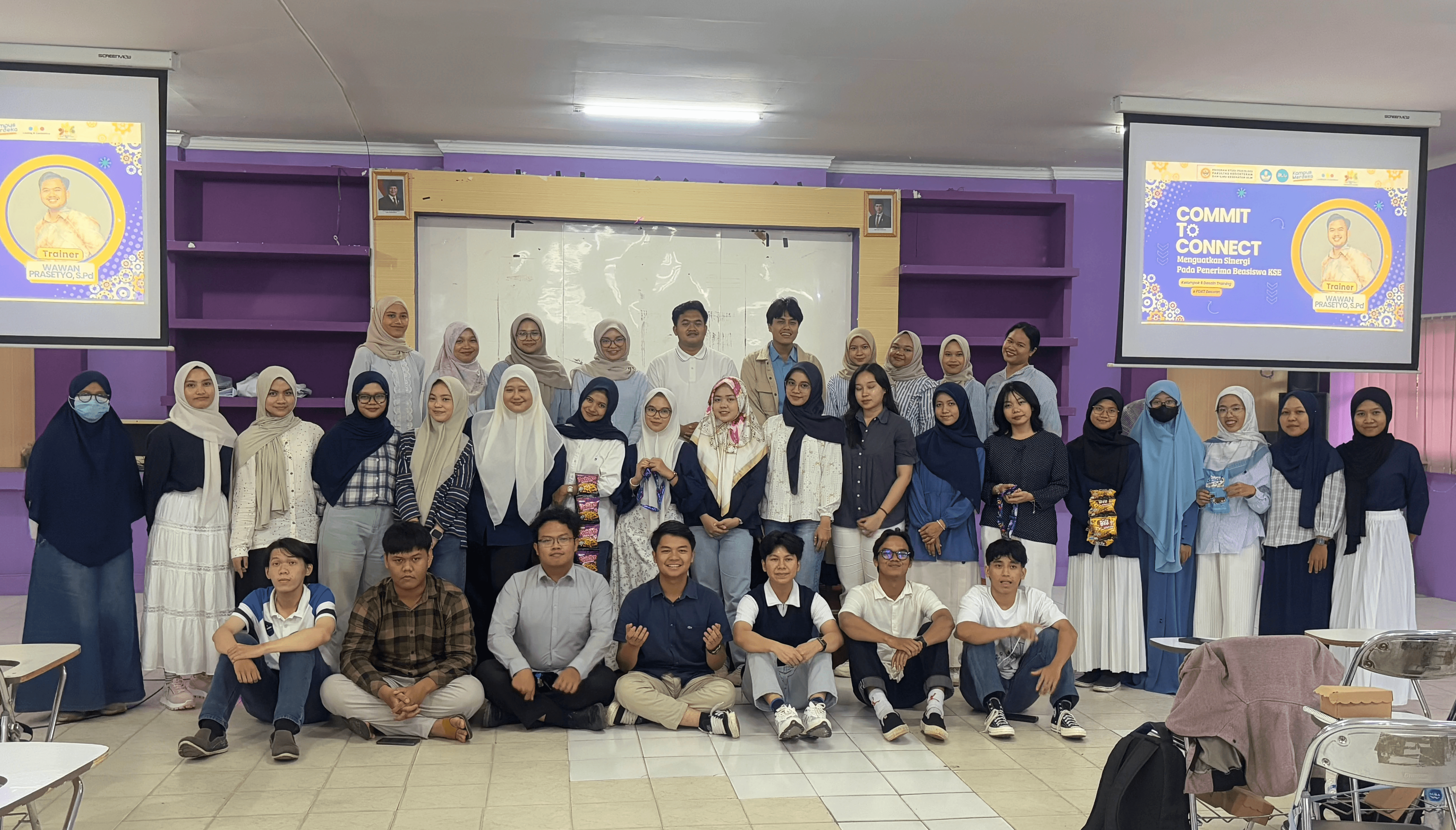 Tim Desain Training Psikologi FKIK ULM × PDKT Beswan: Commit to Connect