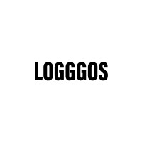 Text "LOGGGOS" in bold black font on a white background.