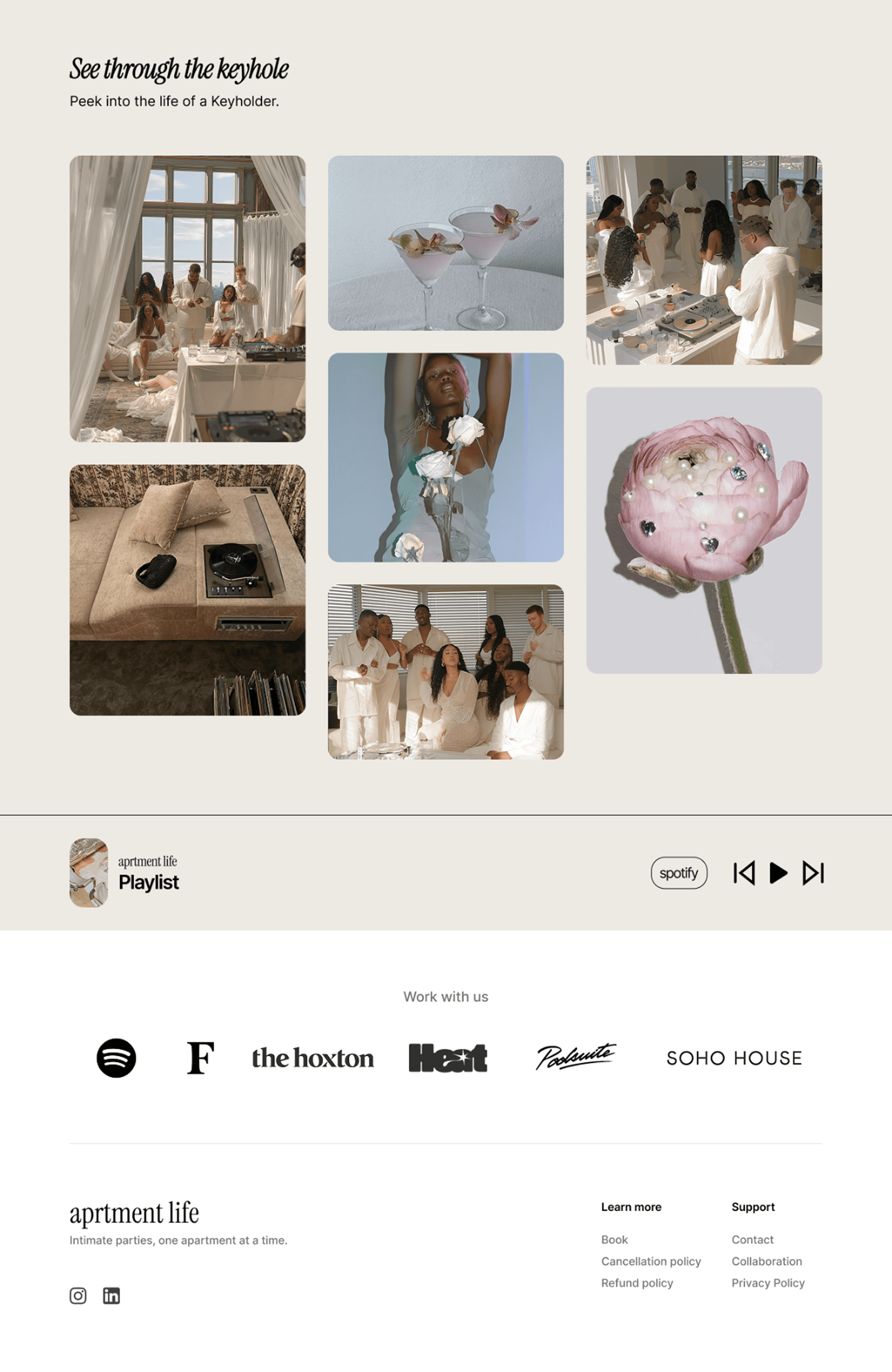 Apartment Life website screenshot