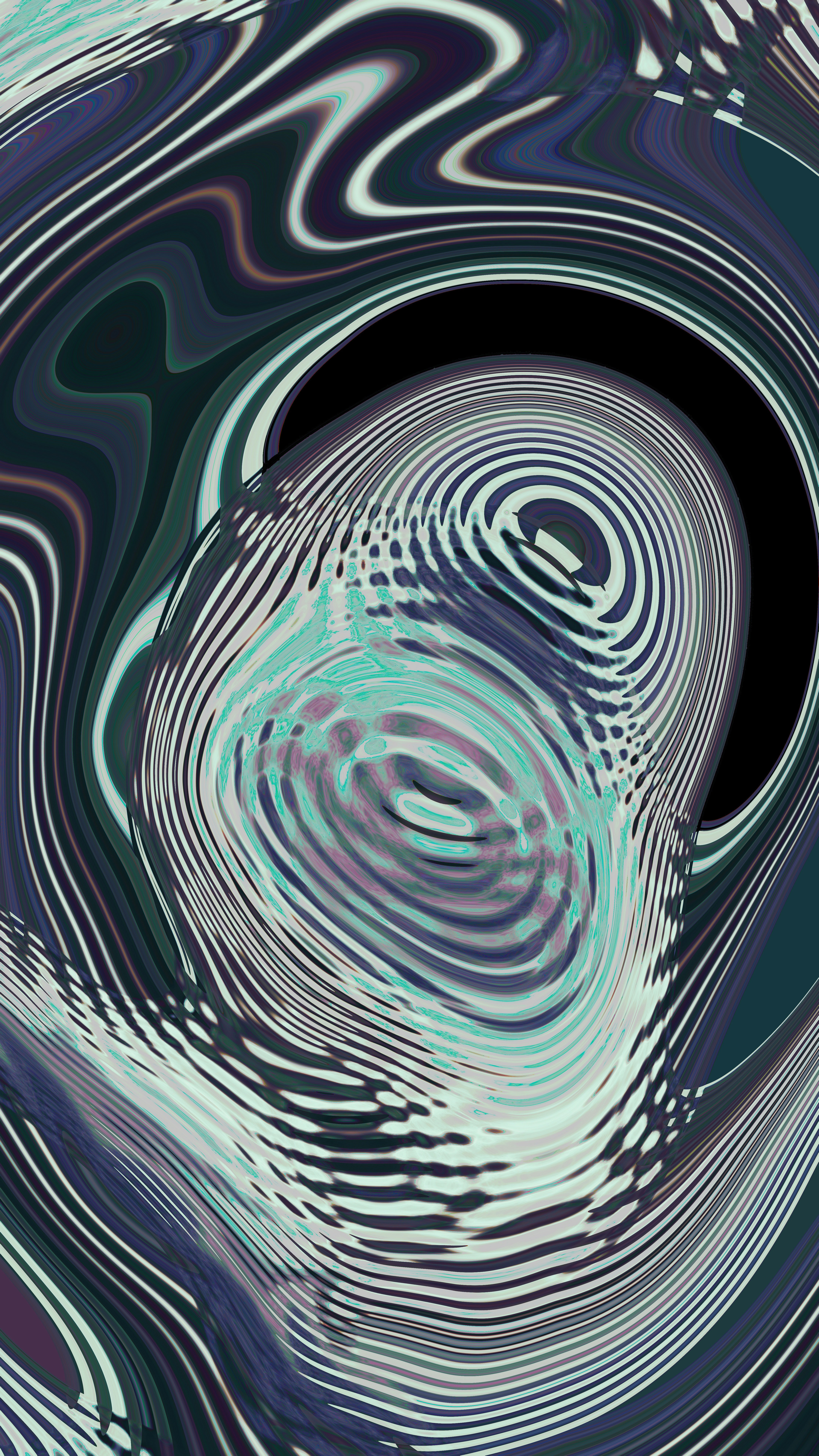 Abstract swirling patterns of dark and light colors.