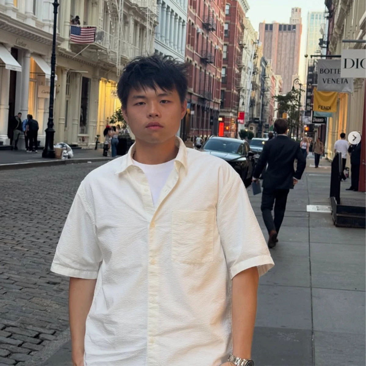 William Liu, Elevate Media founder and client featured in Framer developer portfolio