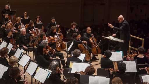 The American Symphony Orchestra performing.