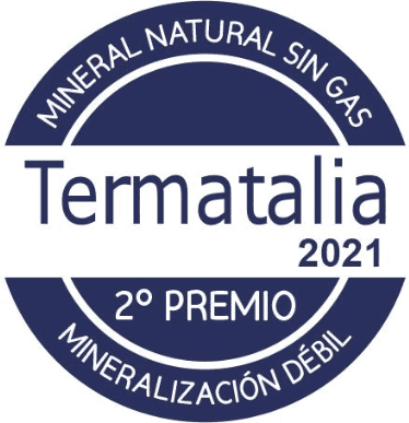 Logo Mineral Natural Sin Gas - Termatalia 2021 2° Premio