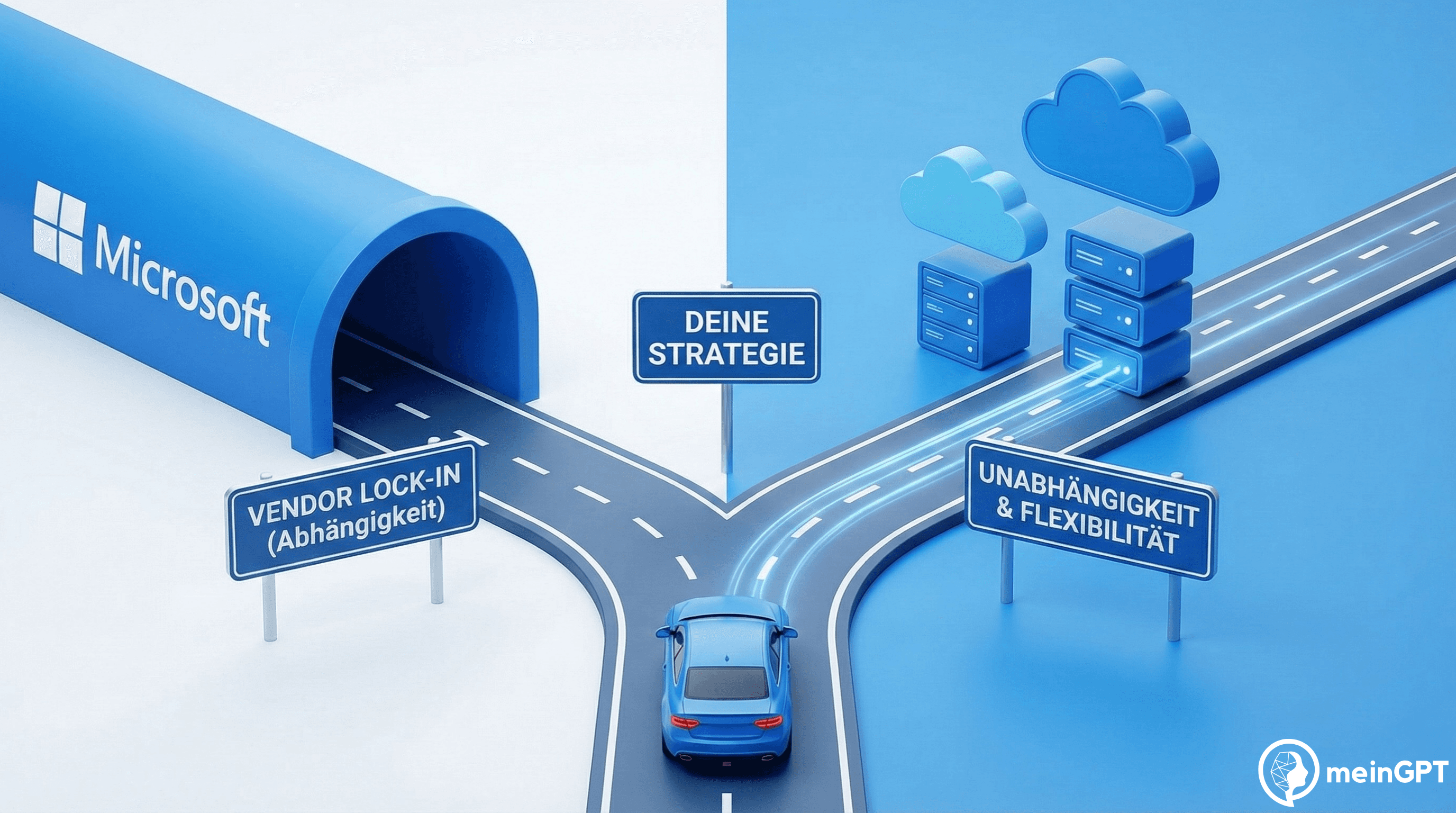 Strategische Entscheidung: Microsoft Ökosystem oder unabhängige KI-Plattform