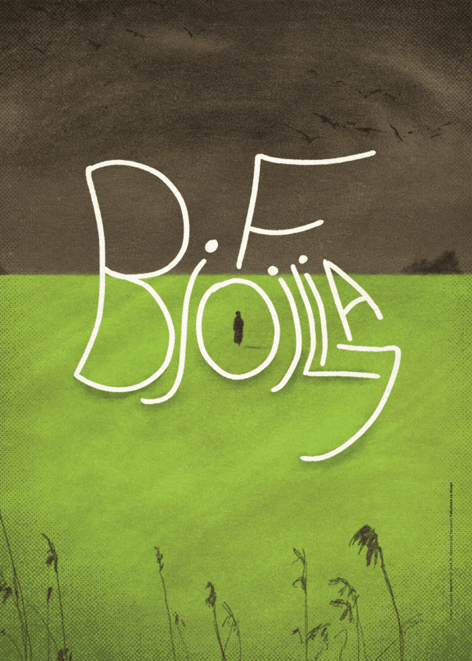 Pastel ice cream packaging design with retro typography on pink background