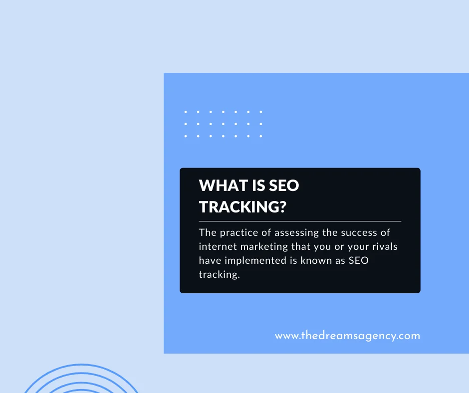 A definition post explaining what is seo tracking