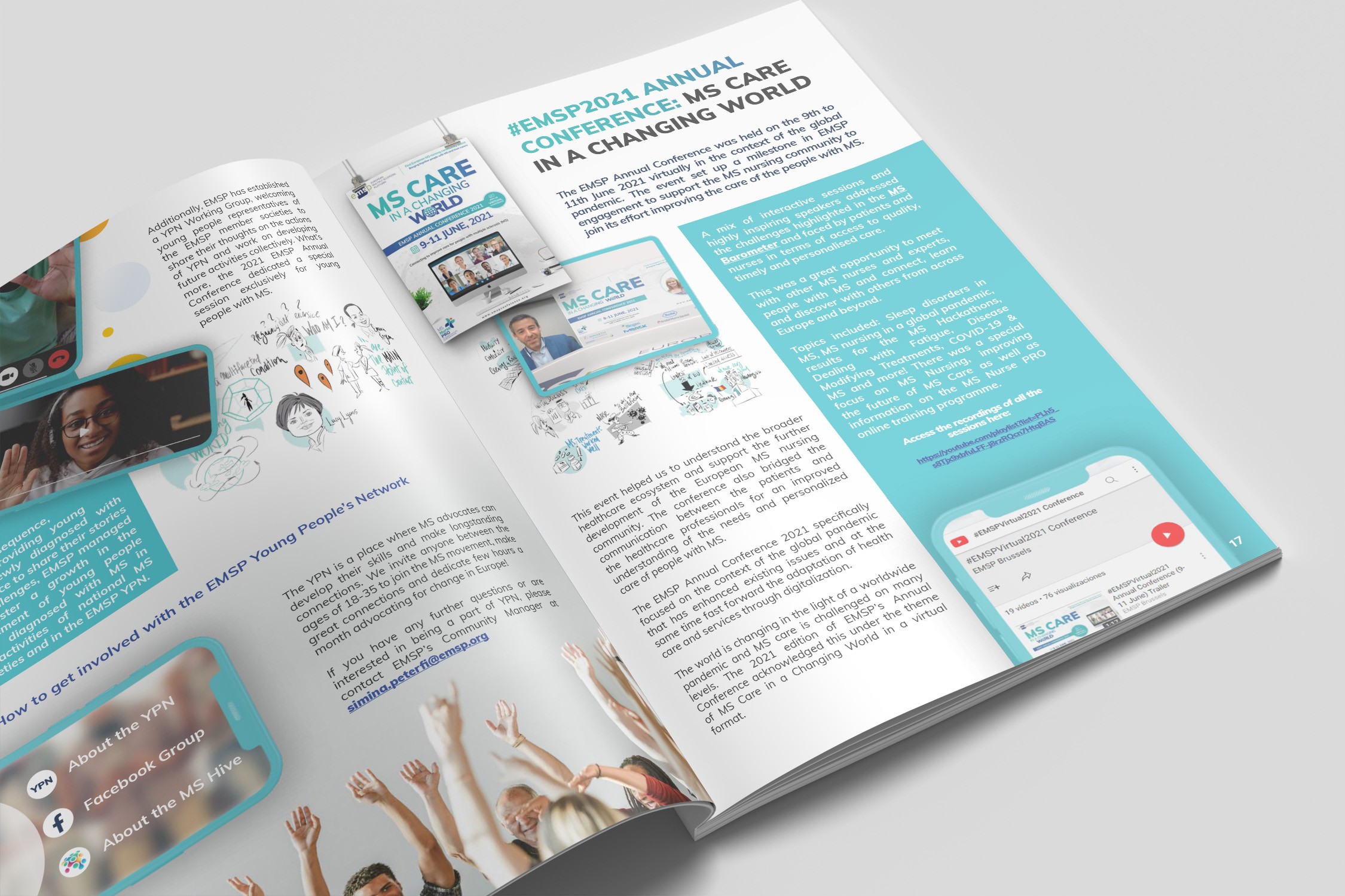 EMSP Annual Report 2021 Printed Spread