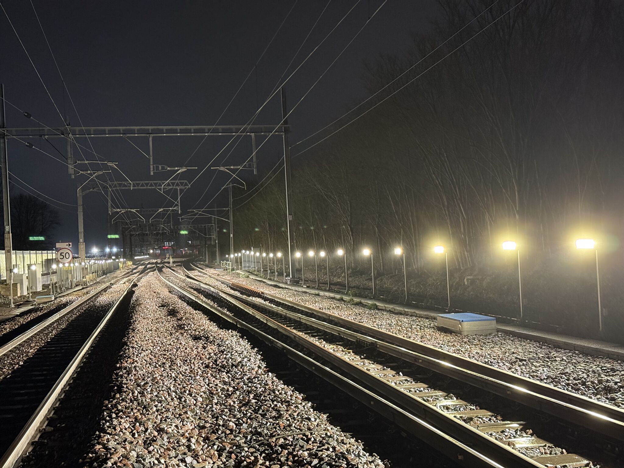 An electrical rail project completed by DPH 